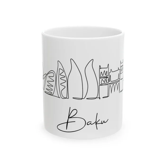 Baku Skyline Mug