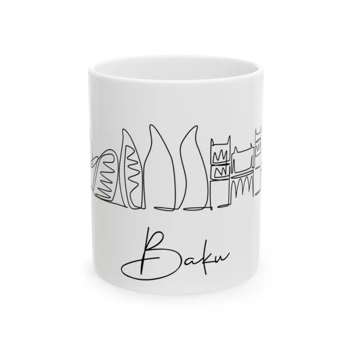 Baku Skyline Mug