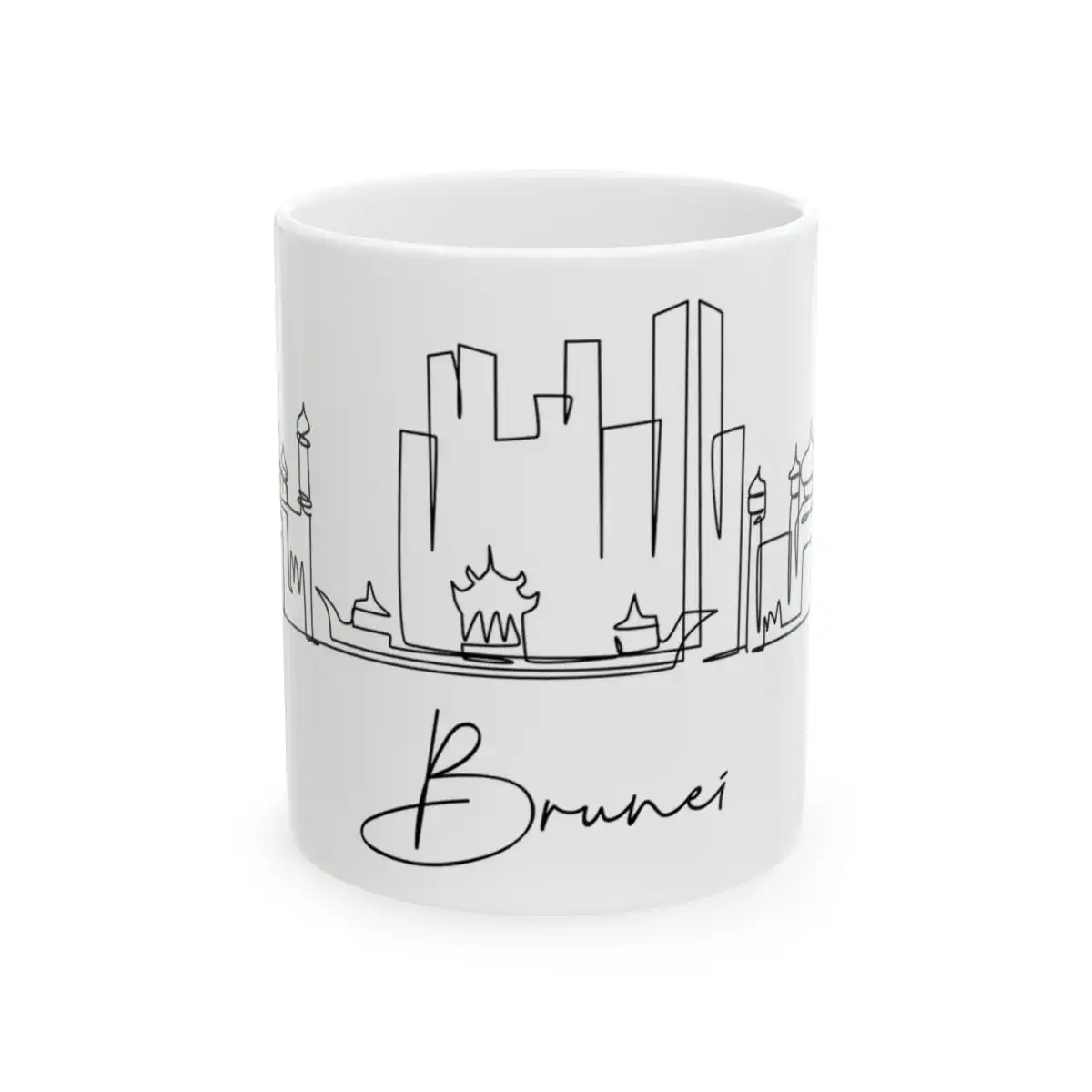 Brunei Skyline Mug