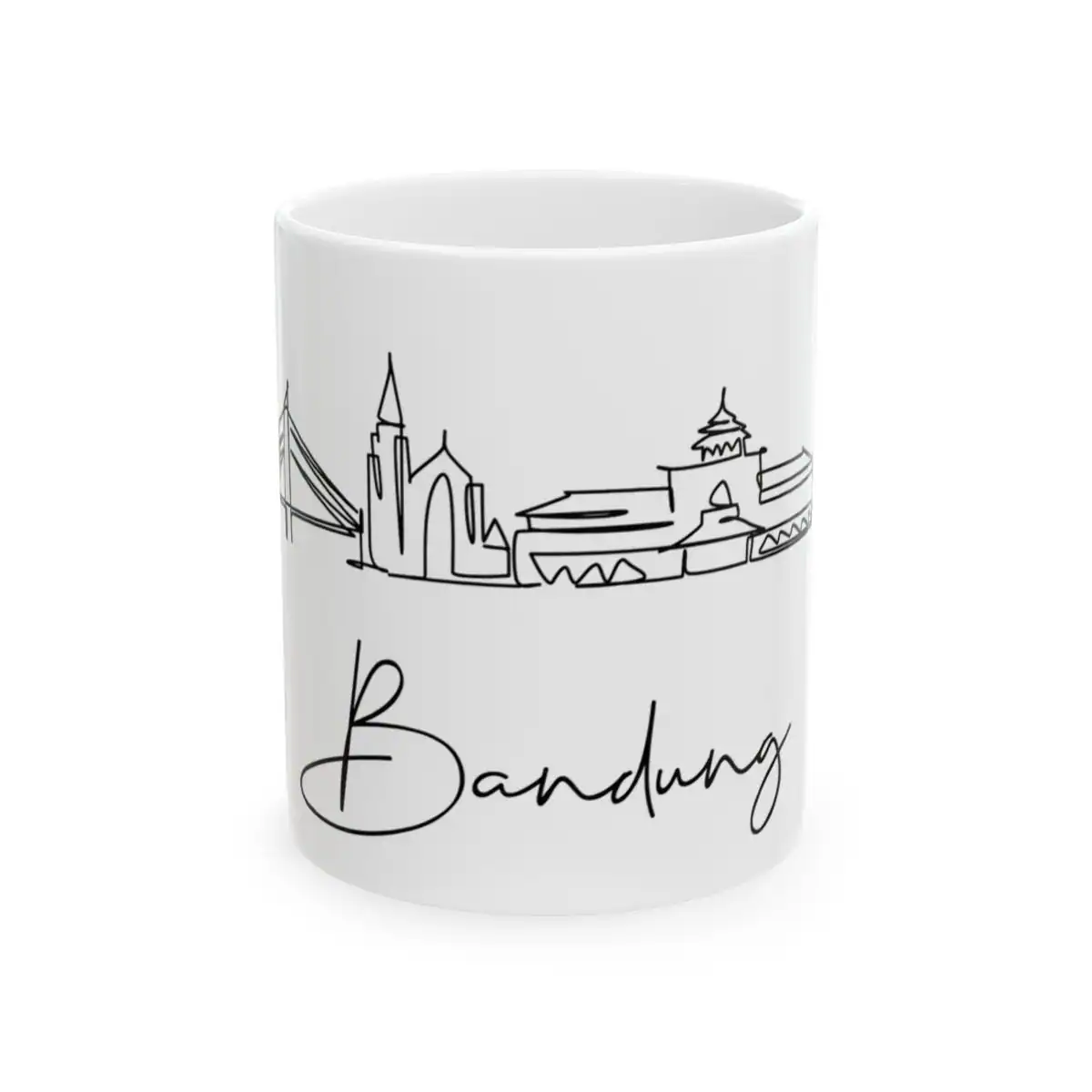 Bandung Skyline Mug