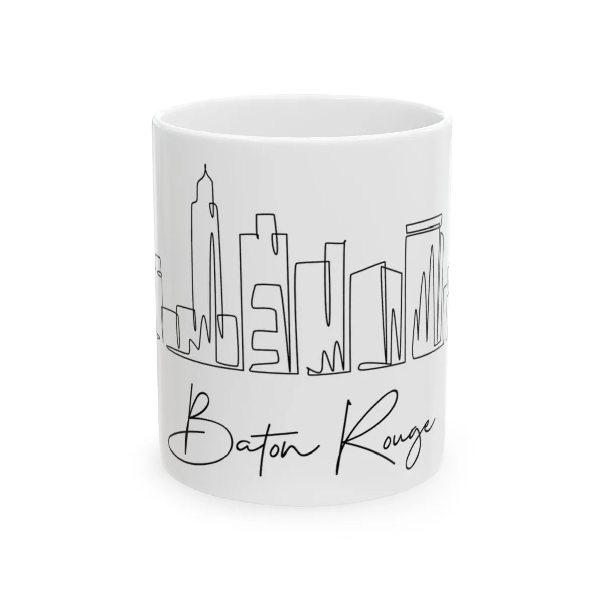 Baton Rouge Skyline Mug