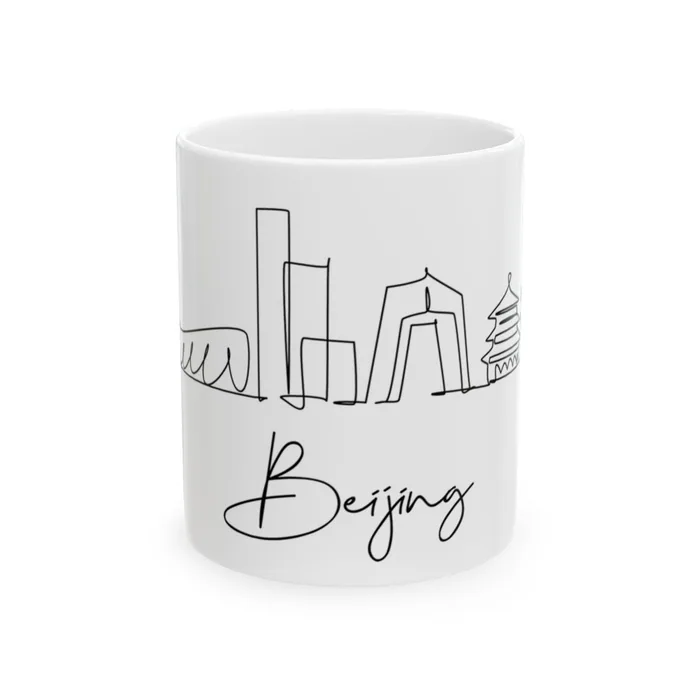 Beijing Skyline Mug