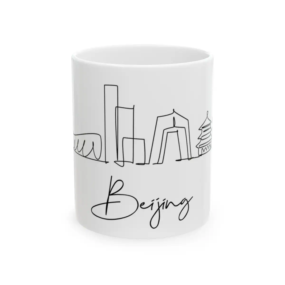 Beijing Skyline Mug