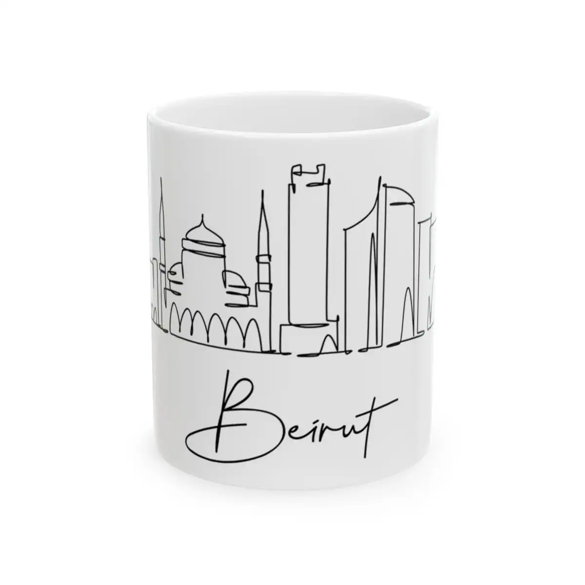 Beirut Skyline Mug
