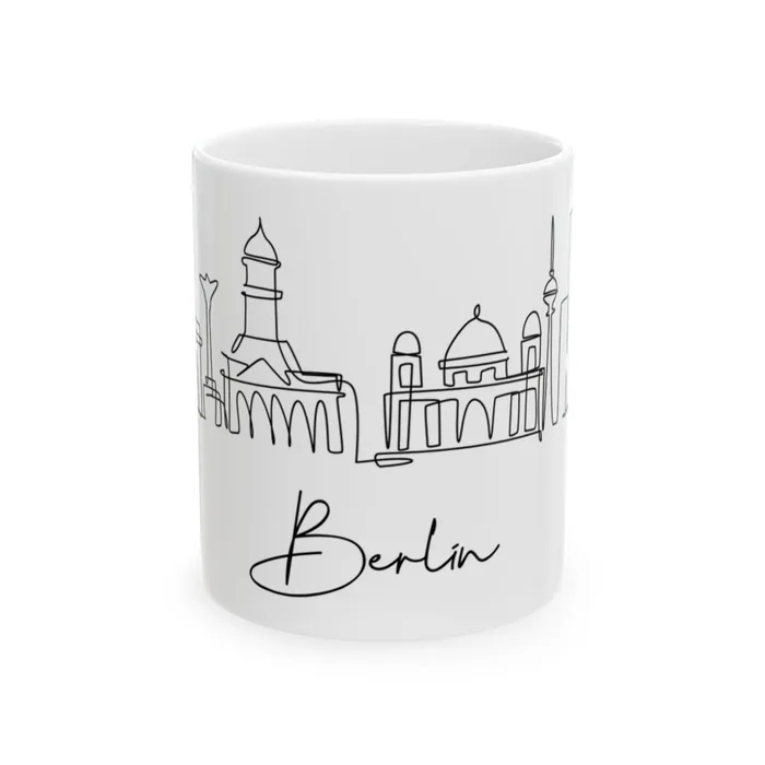Berlin Skyline Mug