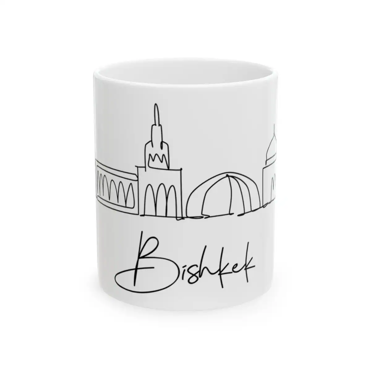 Bishkek Skyline Mug