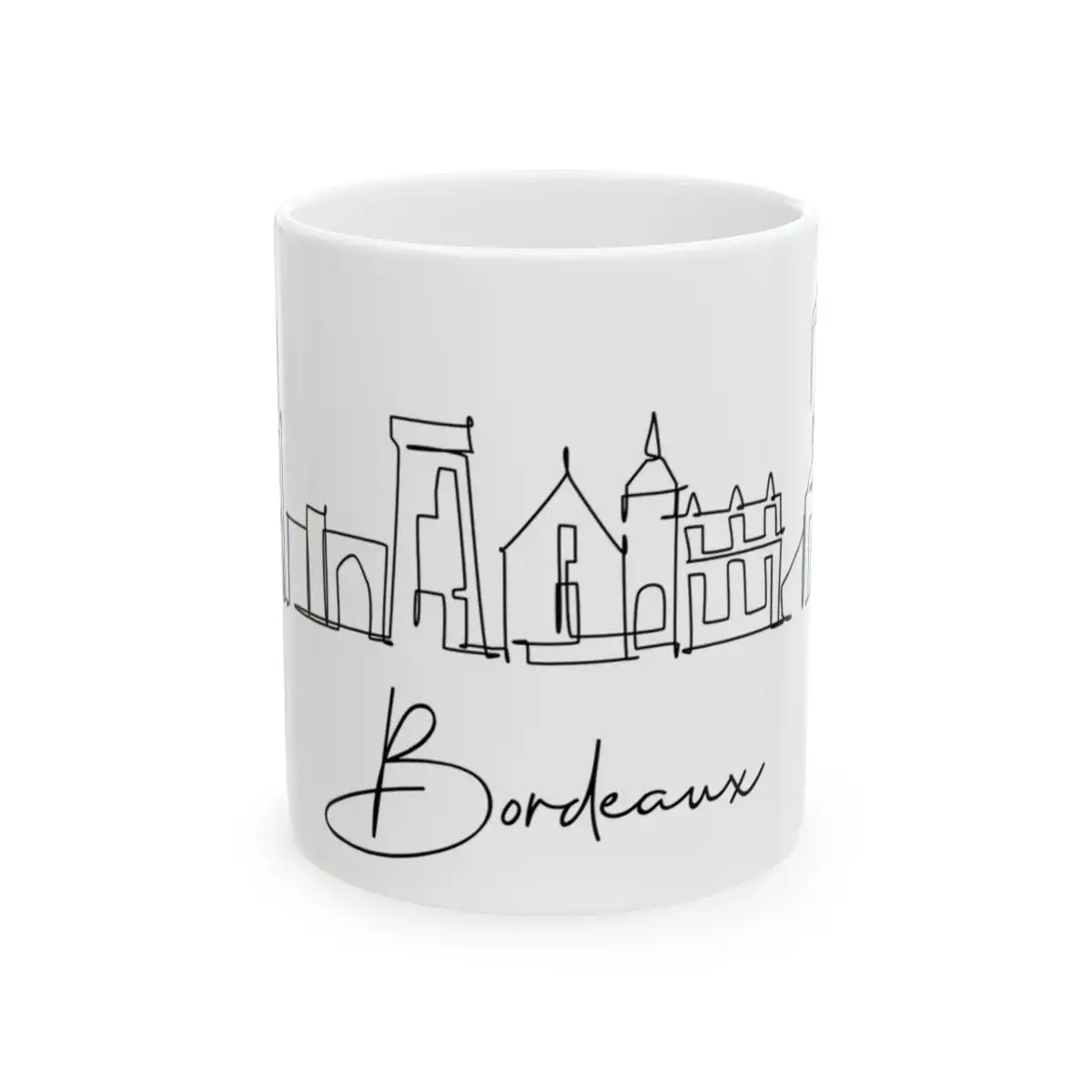 Bordeaux Skyline Mug