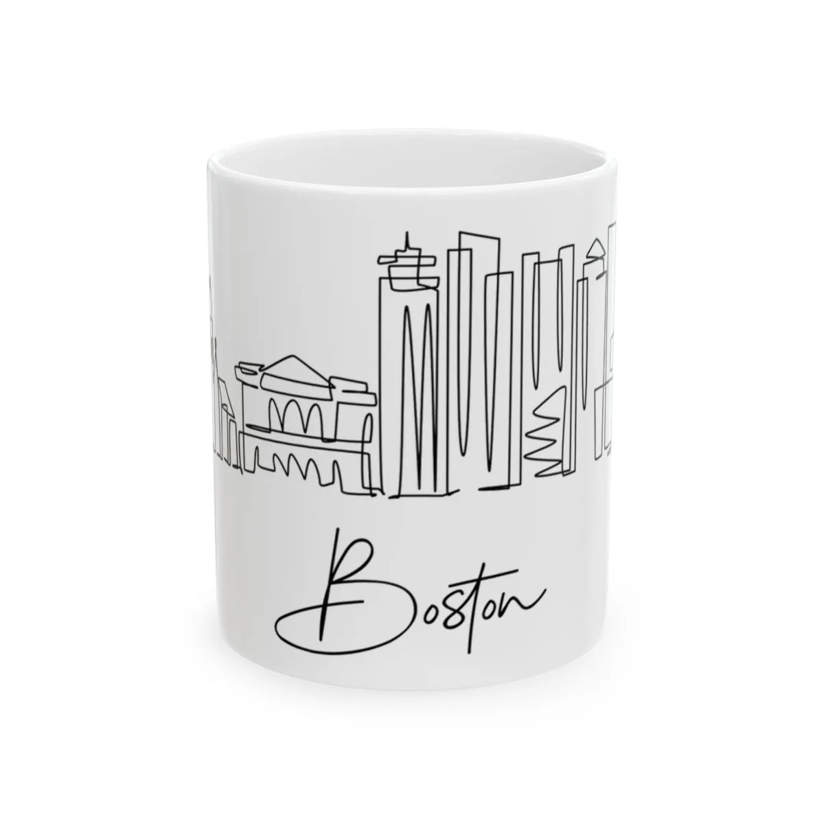 Boston Skyline Mug