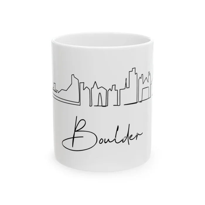 Boulder Skyline Mug