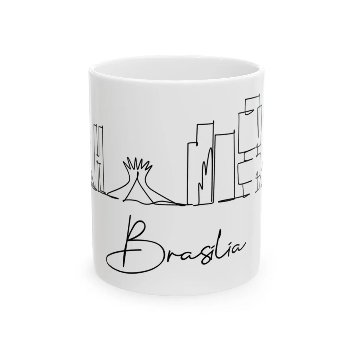 Brasilia Skyline Mug