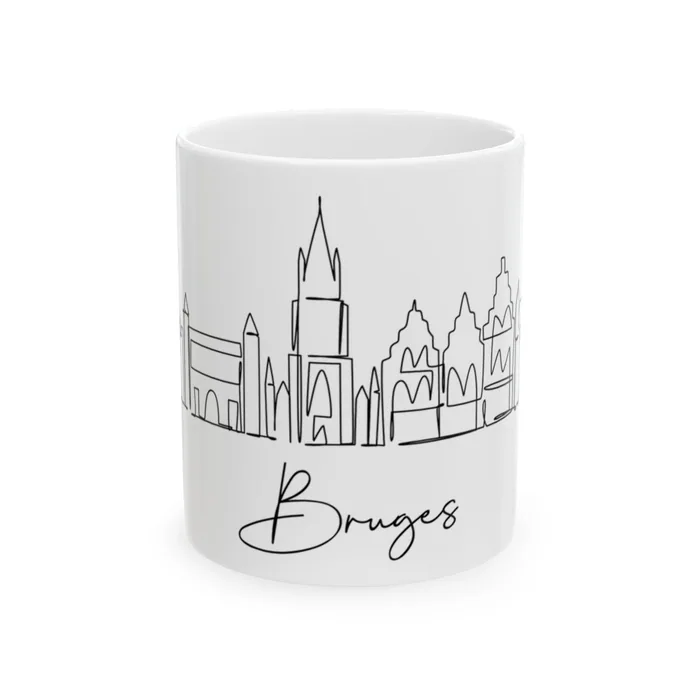 Bruges Skyline Mug