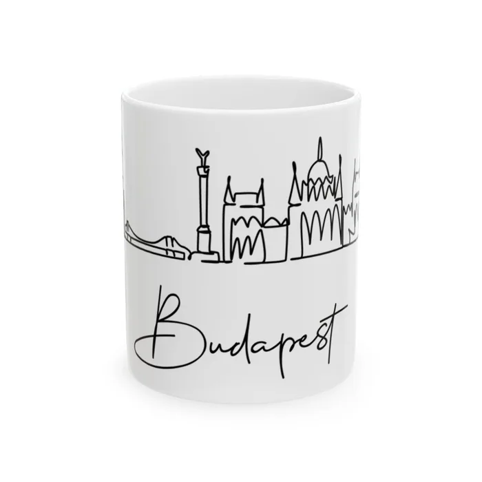 Budapest Skyline Mug