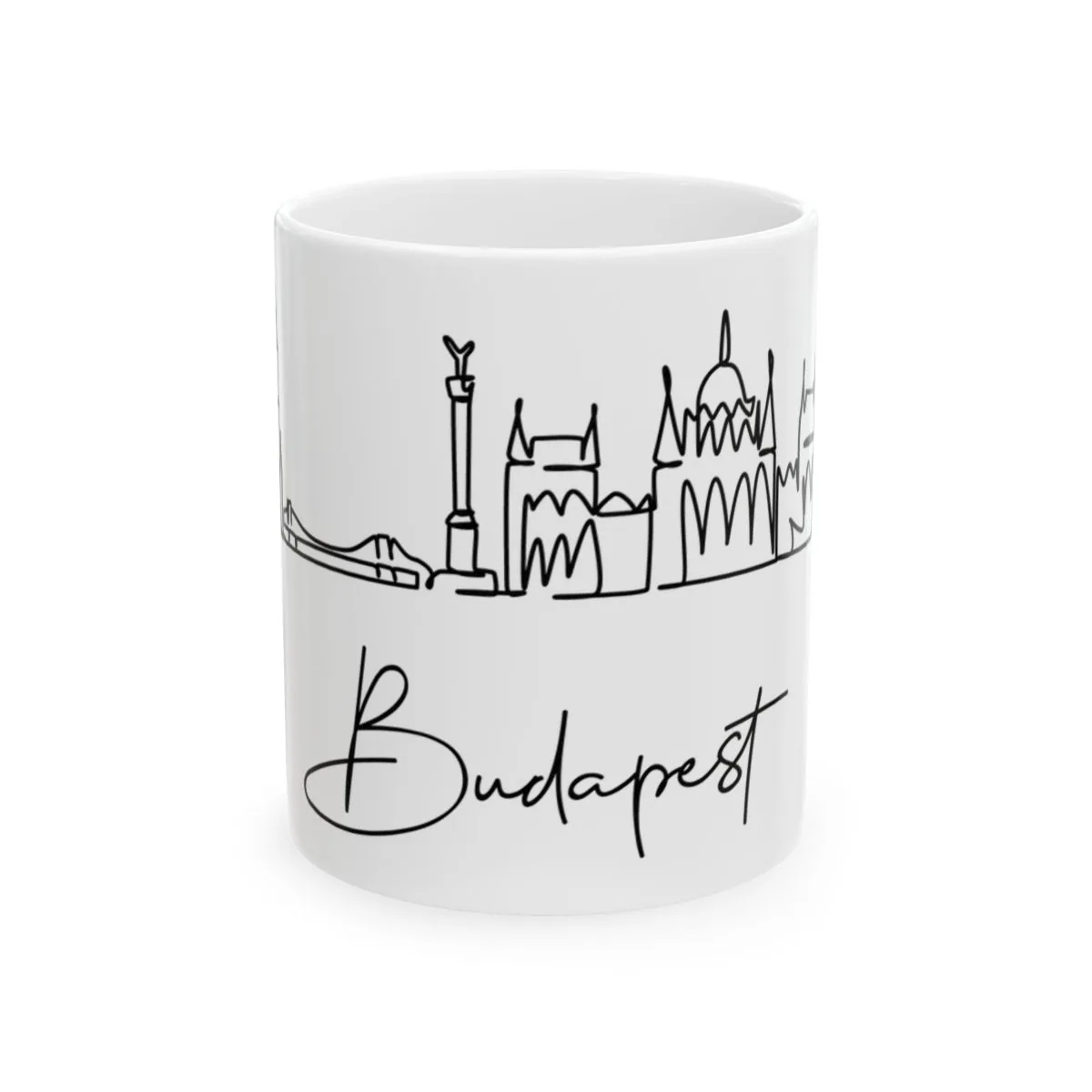 Budapest Skyline Mug