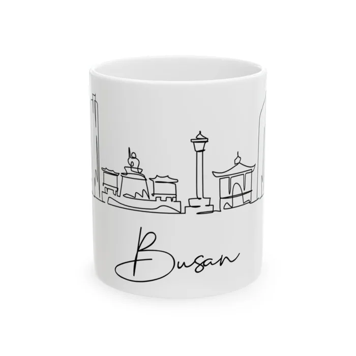 Busan Skyline Mug