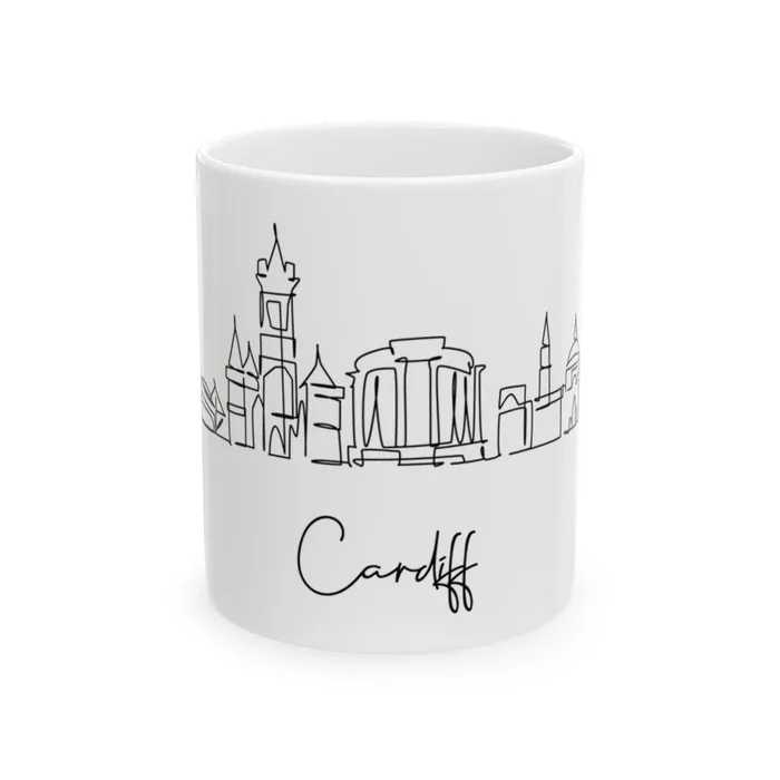 Cardiff Skyline Mug