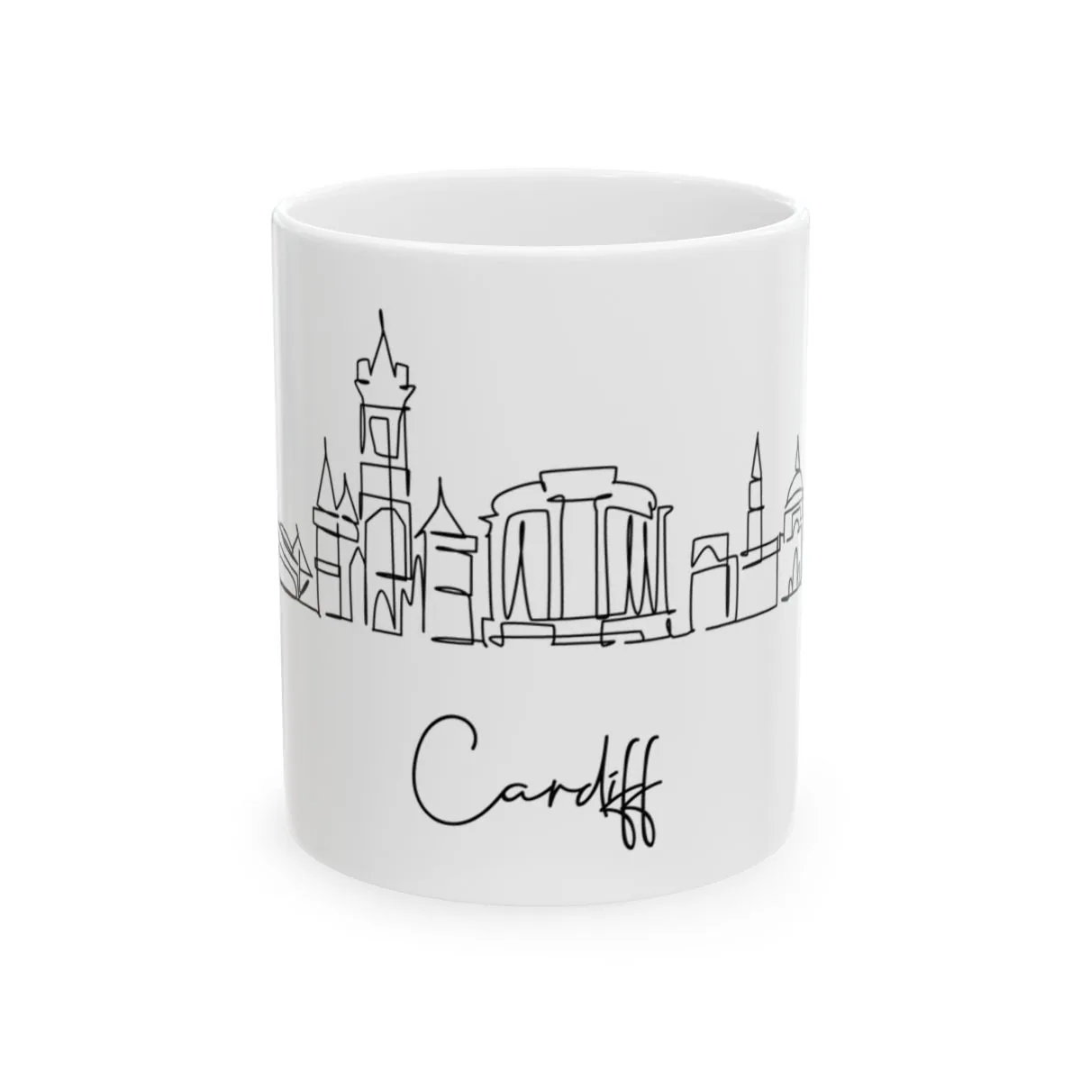 Cardiff Skyline Mug
