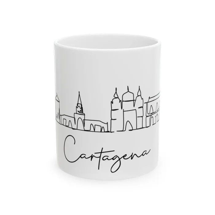 Cartagena Skyline Mug