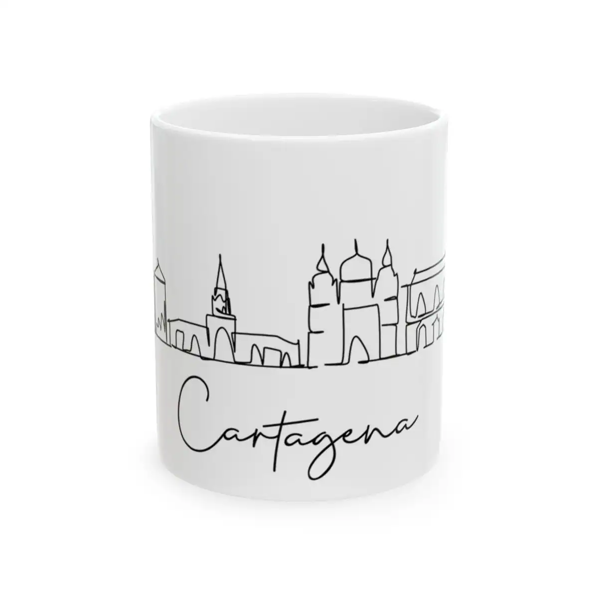 Cartagena Skyline Mug