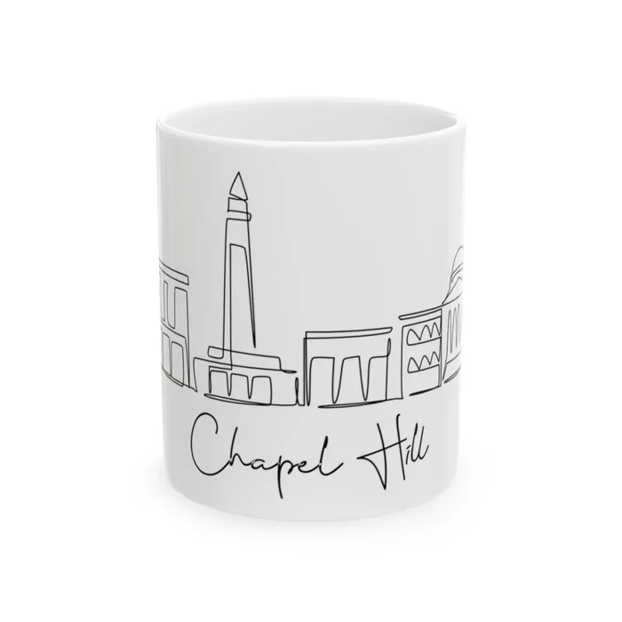 Chapel Hill Skyline Mug