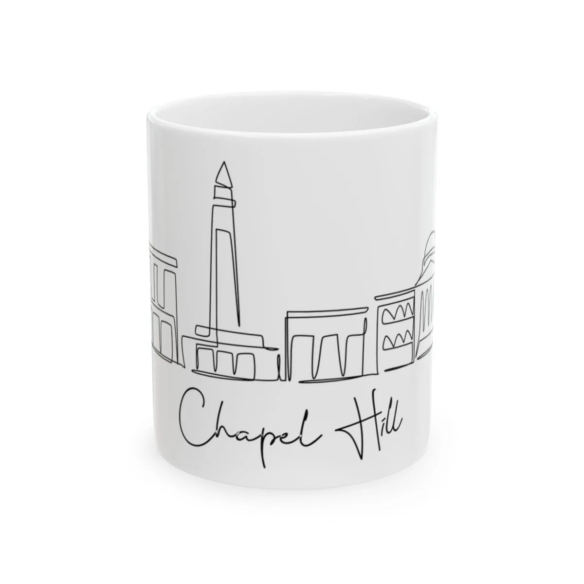 Chapel Hill Skyline Mug