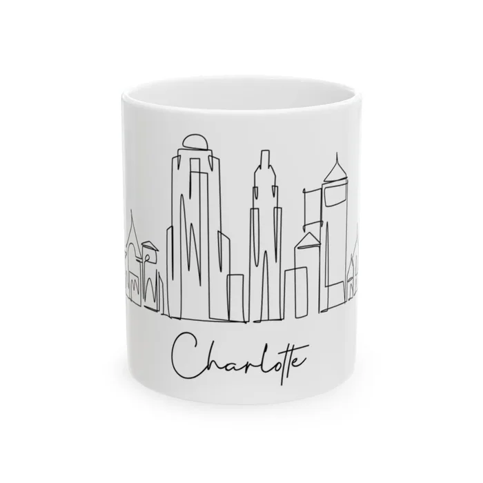 Charlotte Skyline Mug