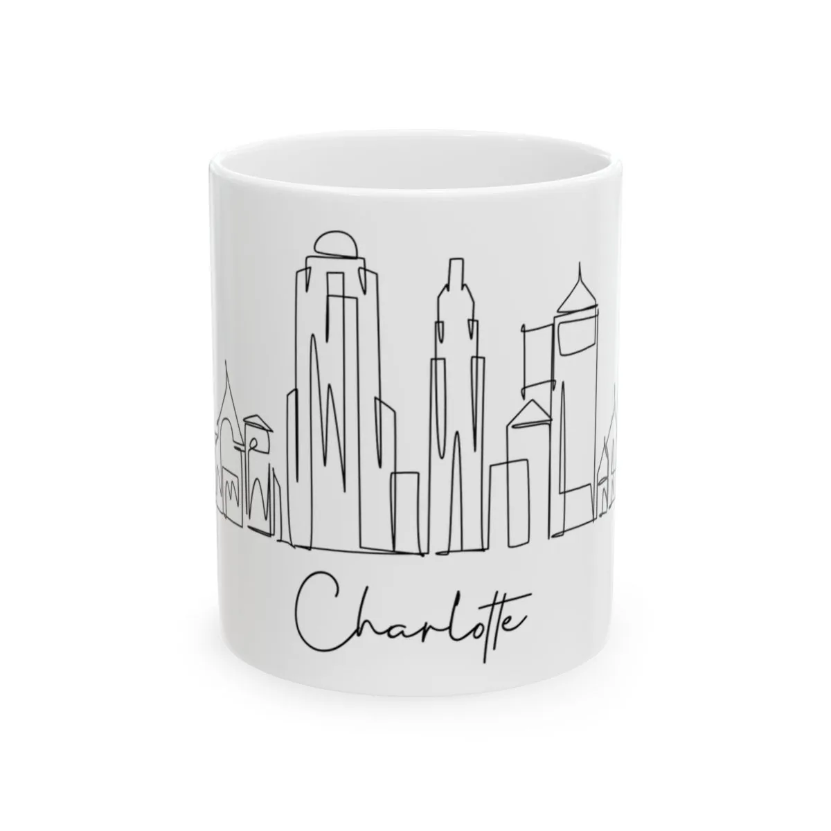 Charlotte Skyline Mug