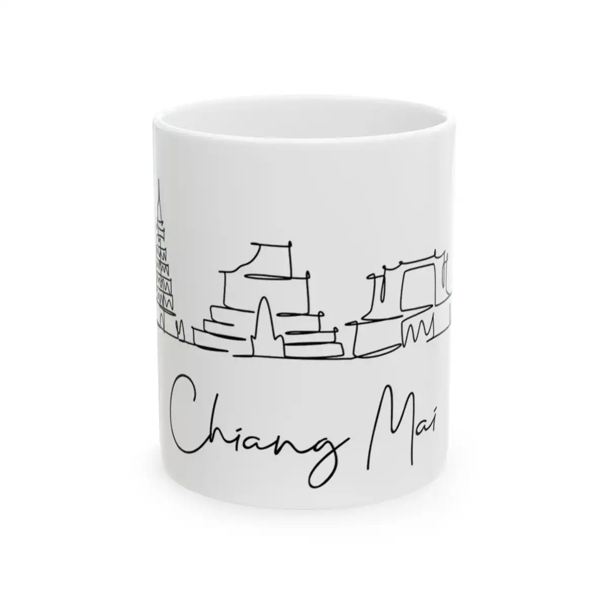 Chiang Mai Skyline Mug