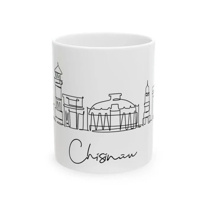 Chisinau Skyline Mug