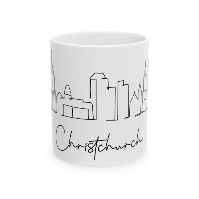 Christchurch Skyline Mug