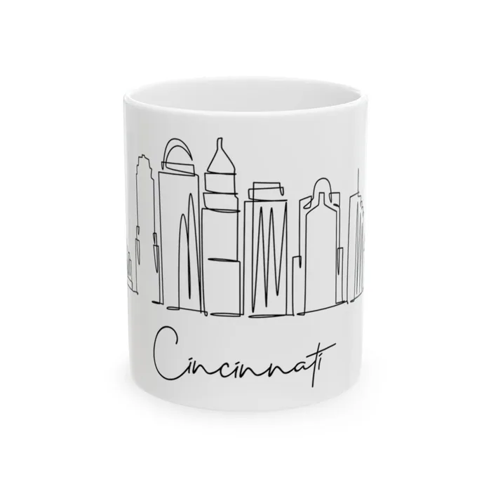 Cincinnati Skyline Mug