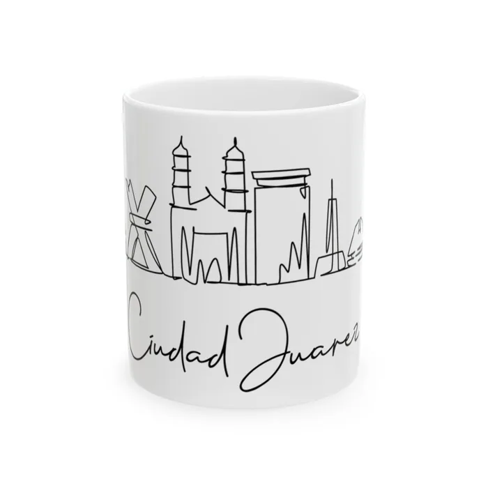 Ciudad Juarez Skyline Mug
