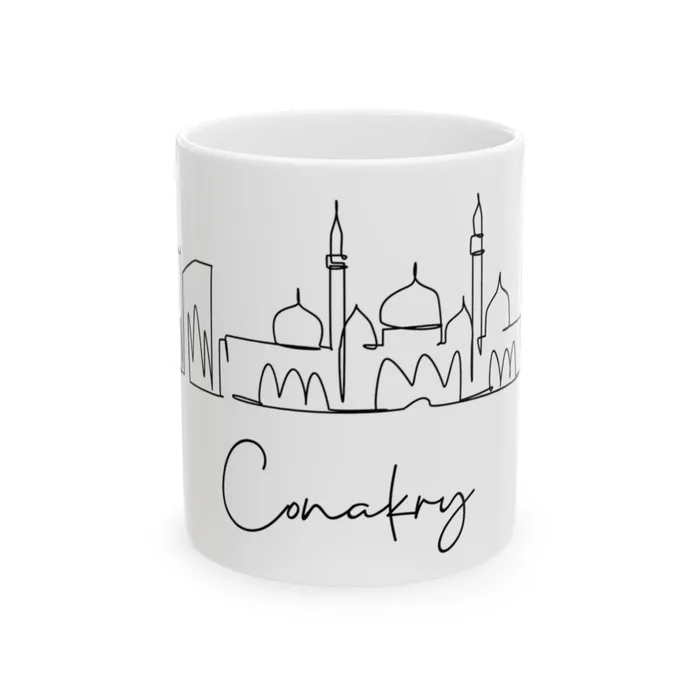 Conakry Skyline Mug