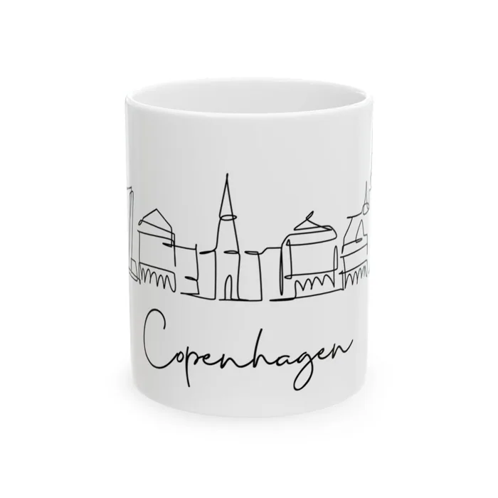 Copenhagen Skyline Mug