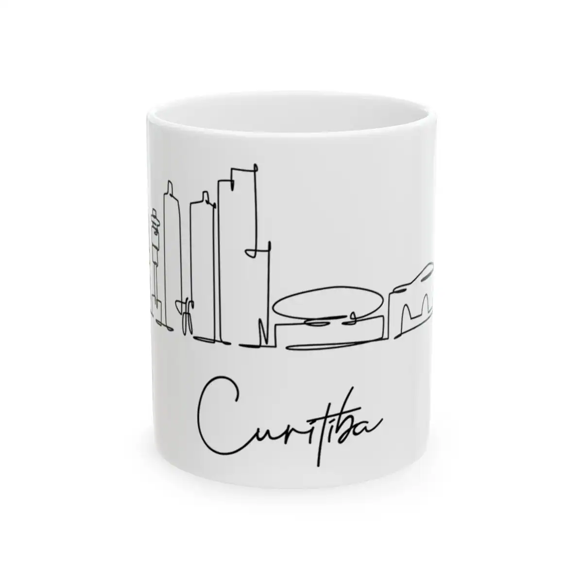 Curitiba Skyline Mug