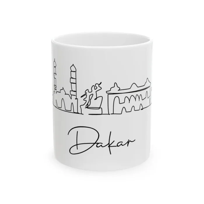 Dakar Skyline Mug