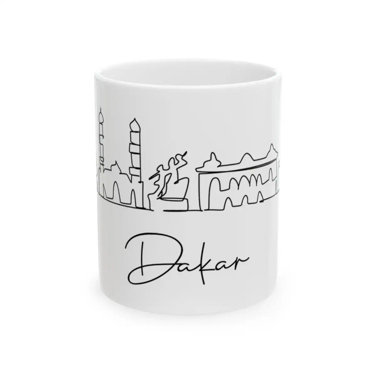 Dakar Skyline Mug