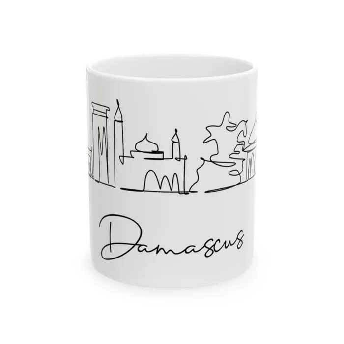 Damascus Skyline Mug
