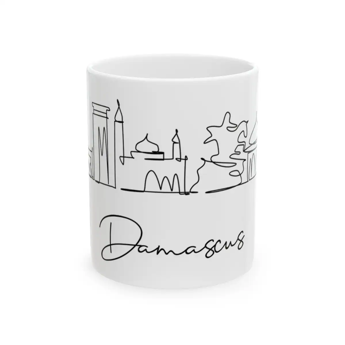 Damascus Skyline Mug