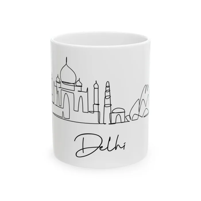 Delhi Skyline Mug