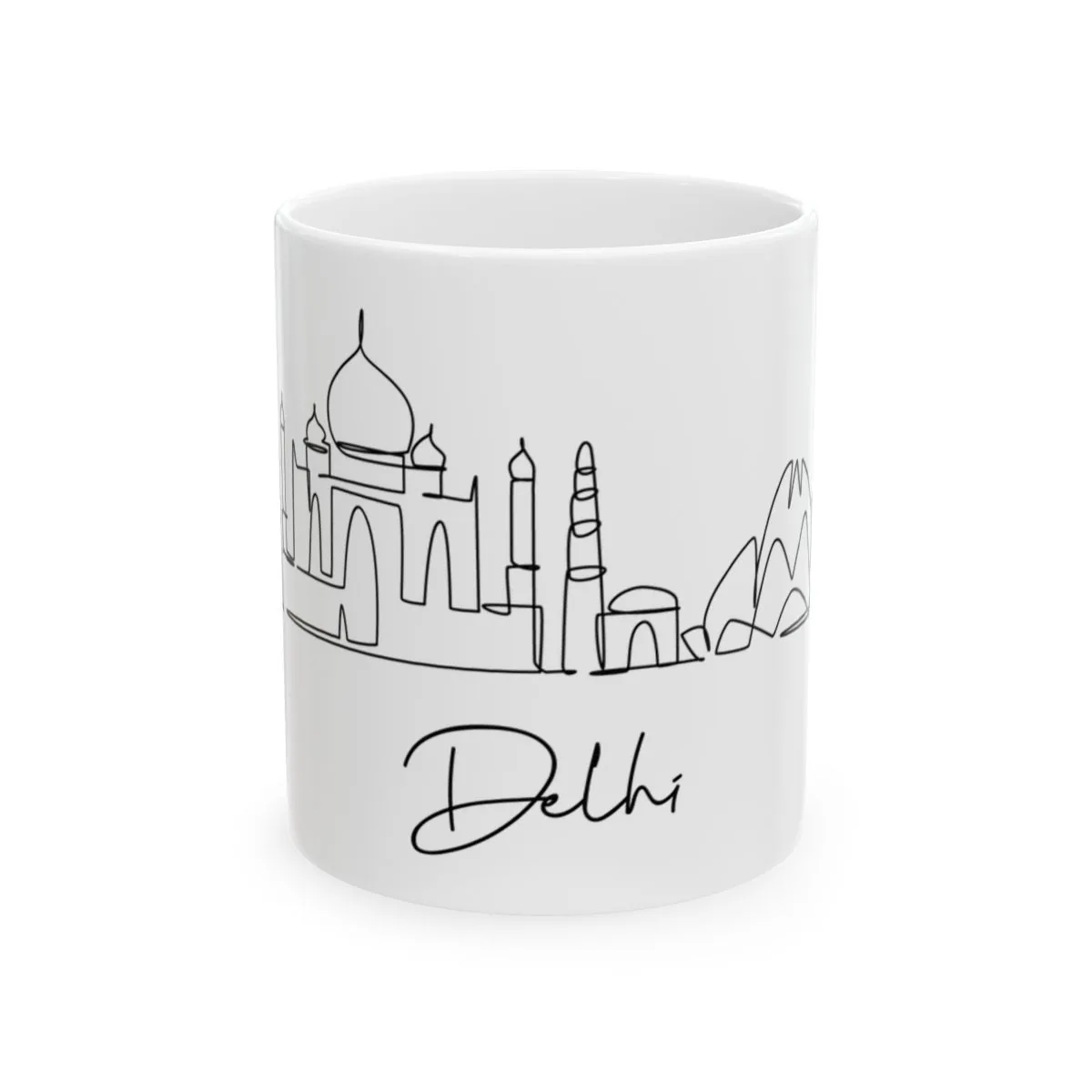 Delhi Skyline Mug