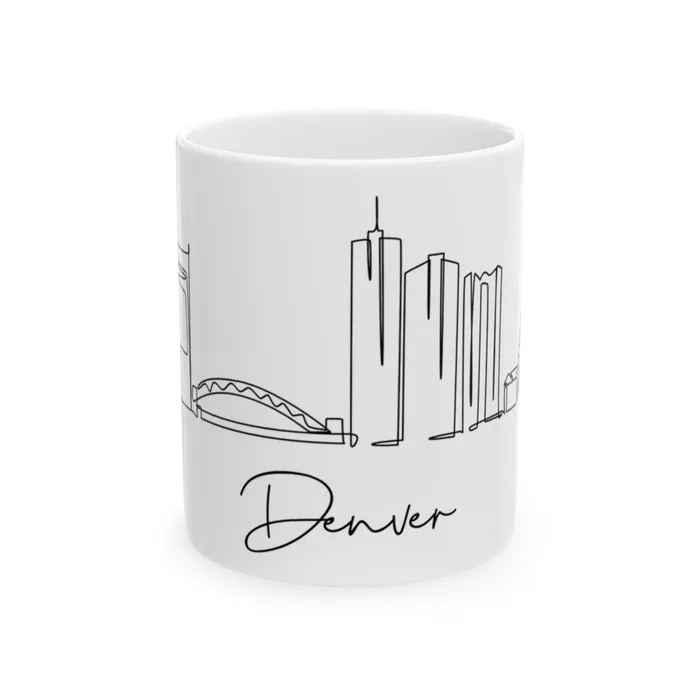 Denver Skyline Mug