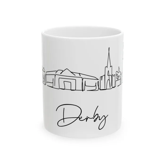 Derby Skyline Mug