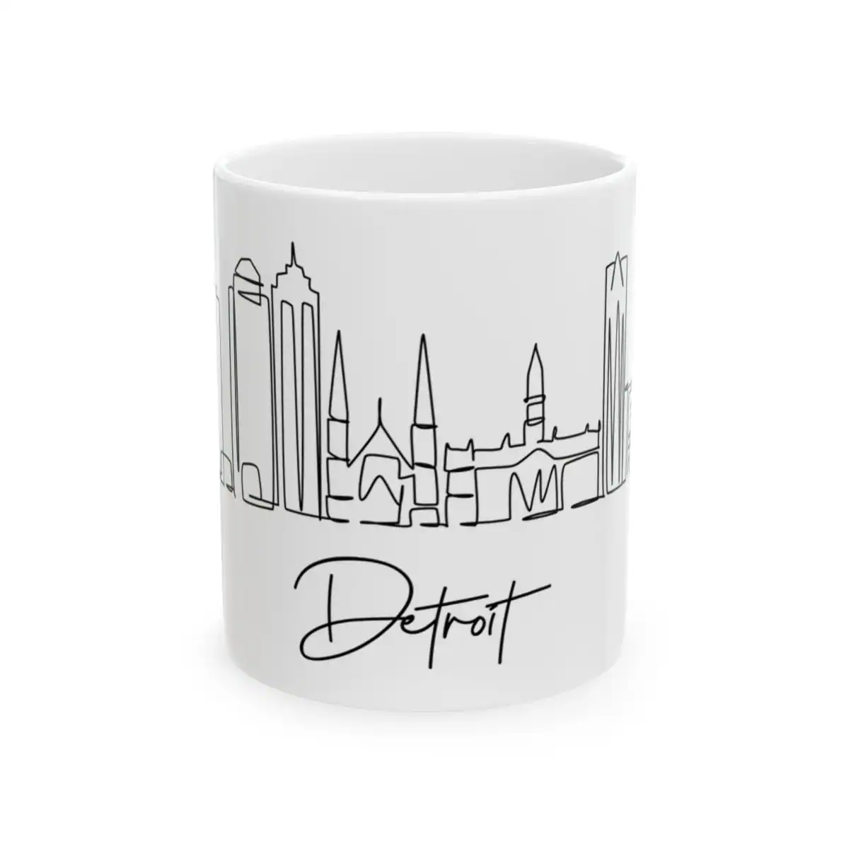 Detroit Skyline Mug
