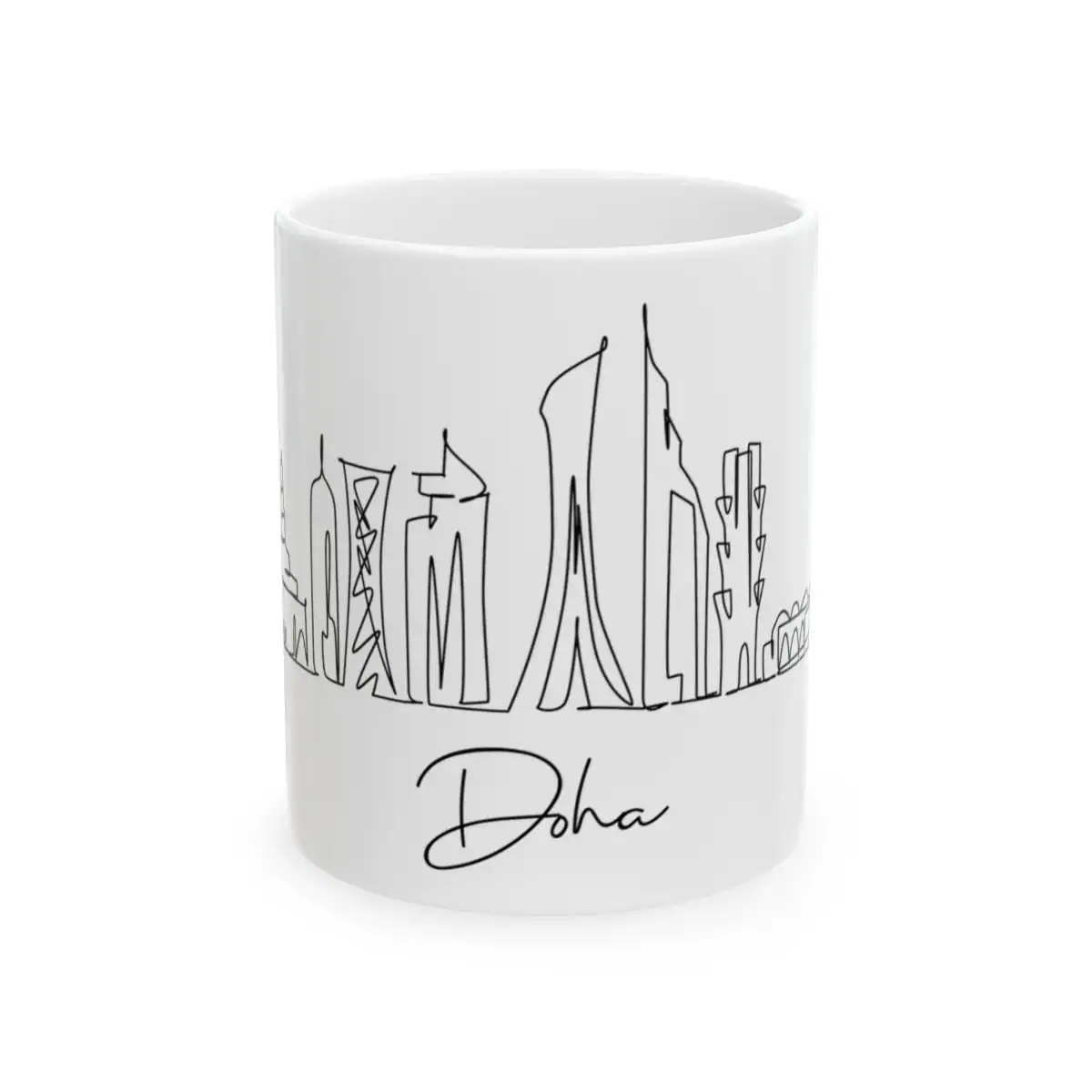 Doha Skyline Mug