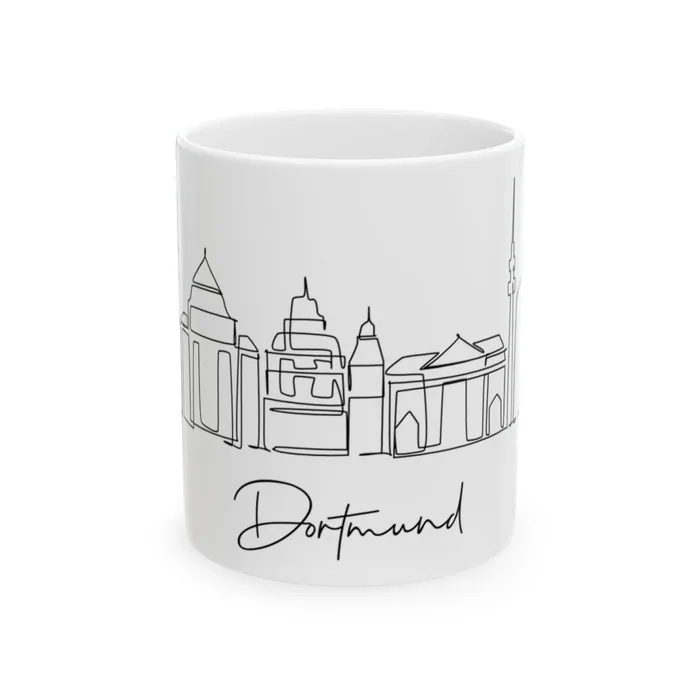 Dortmund Skyline Mug