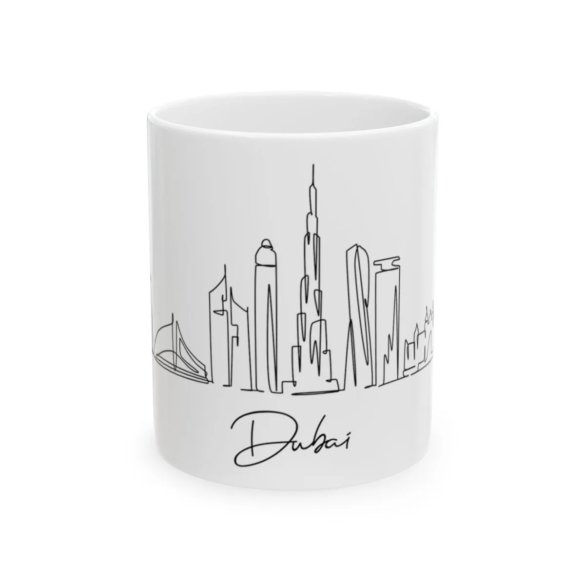 Dubai Skyline Mug