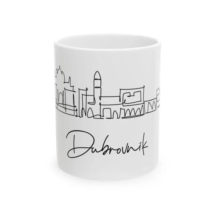 Dubrovnik Skyline Mug