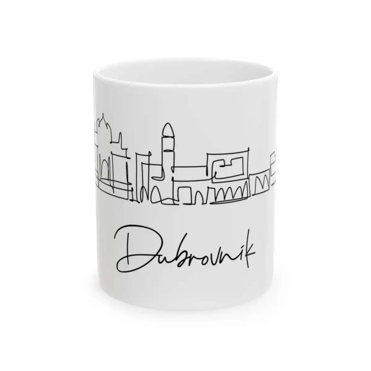 Dubrovnik Skyline Mug