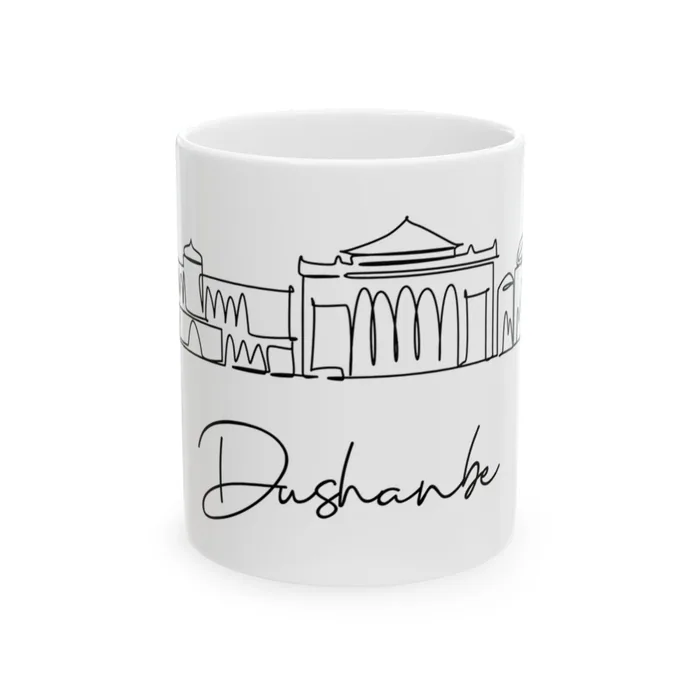Dushanbe Skyline Mug