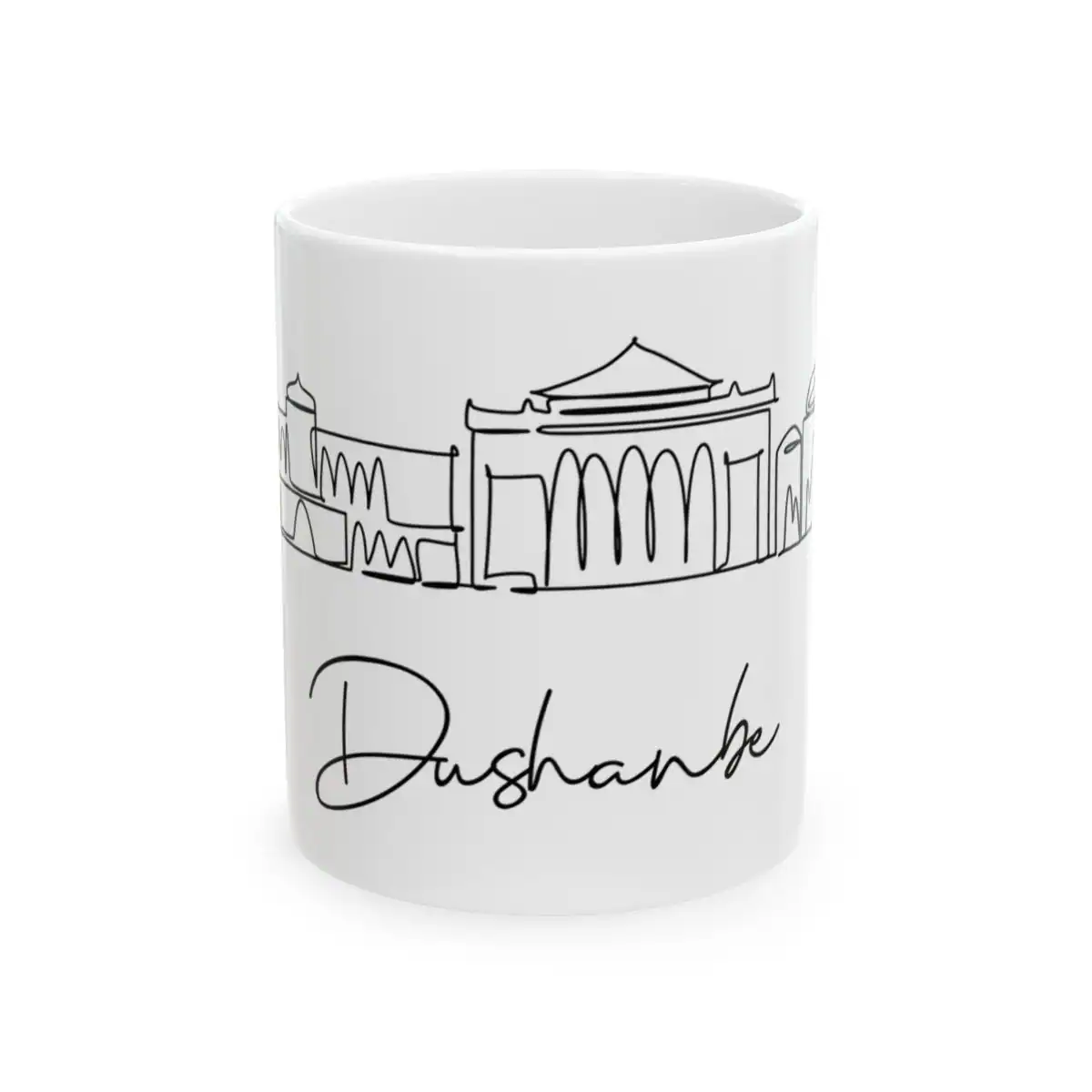 Dushanbe Skyline Mug